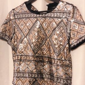 Women’s Sequin Blouse